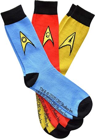 Star Trek Uniform Emblem Socks