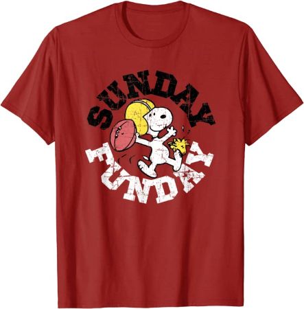 Sunday Football Snoopy T-Shirt