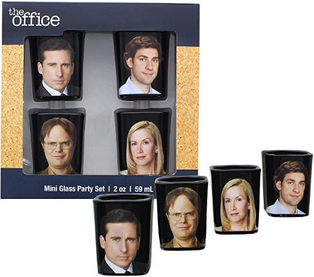 The Office Character Shot Glass Drinking Game