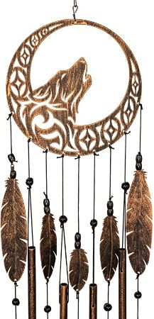 Tribal Wolf Dreamcatcher