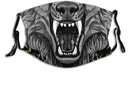 Wolf Face Mask