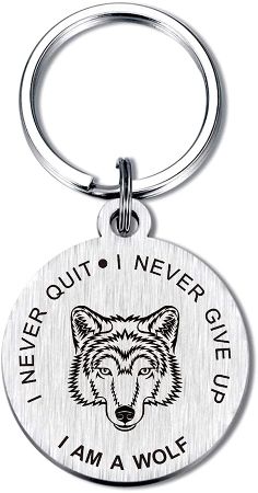 Wolf Keychain