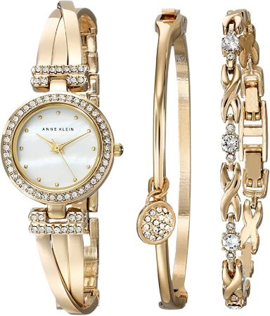 Anne Klein Watch and Bracelet Set