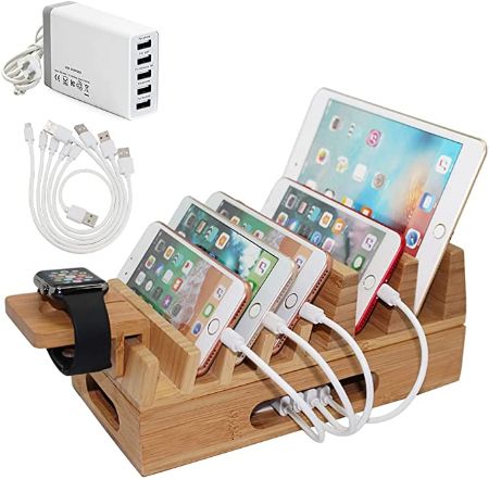 Bamboo Charging Station