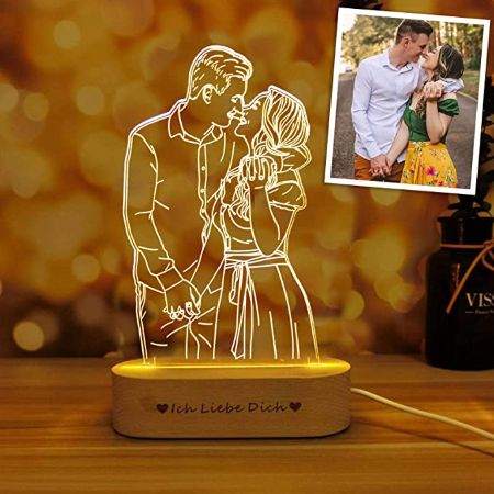 Custom 3D Photo Lamp