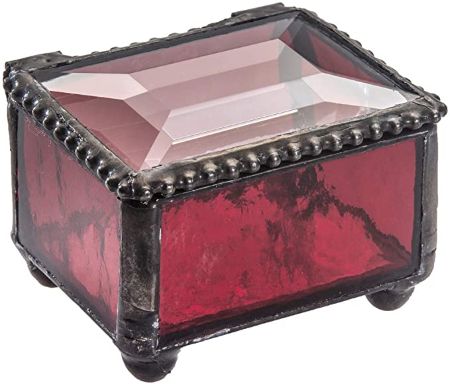 Glass Jewelry Box