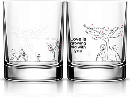 His and Hers Drinking Glasses