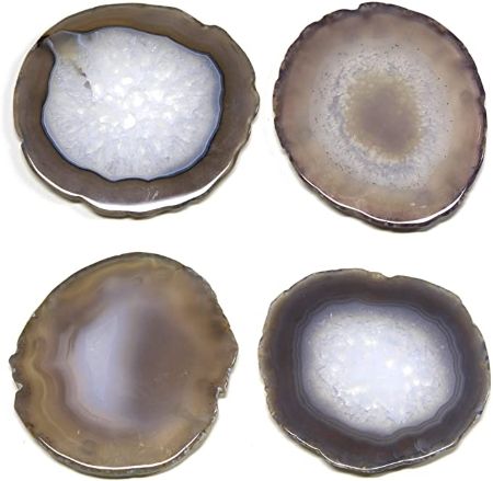 Natural Agate Coasters