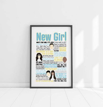 New Girl Quotes Poster