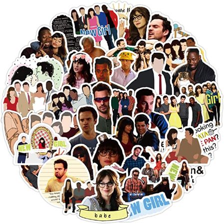 New Girl Stickers