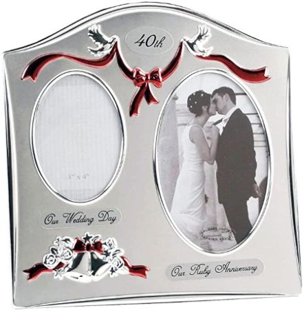Ruby Anniversary Picture Frame