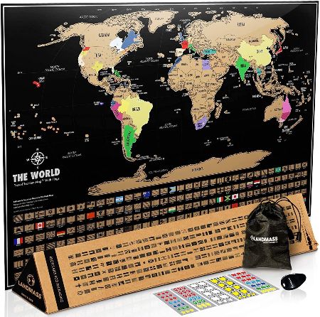 Scratch Off Map