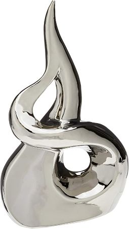 Silver Ceramic Sculpture