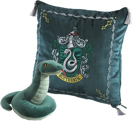 Slytherin House Mascot Plush and Pillow