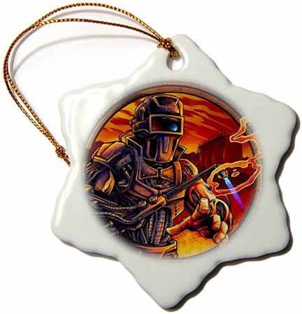 Welder Christmas Ornament