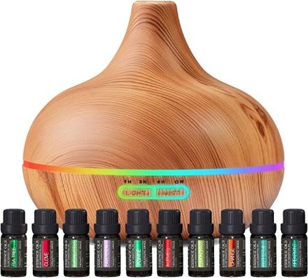 Aromatherapy Diffuser and Essential Oil Set