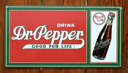 Dr Pepper Sign