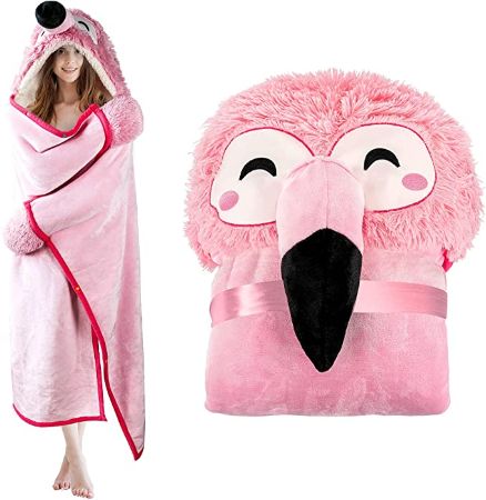 Flamingo Wearable Blanket