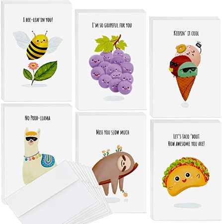 Funny Note Cards Set