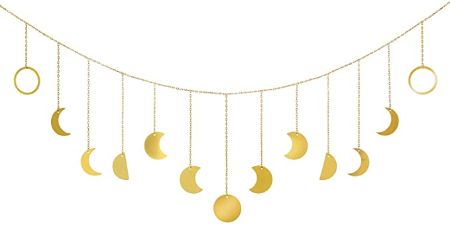 Hanging Moon Decor