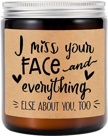 "I Miss You" Candle