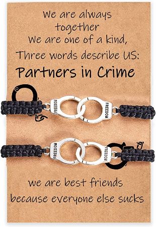 "Partners in Crime" Bracelet