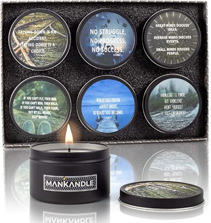 Scented Candle Gift Set for Men