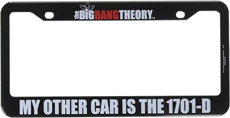 Big Bang Theory License Plate Frame