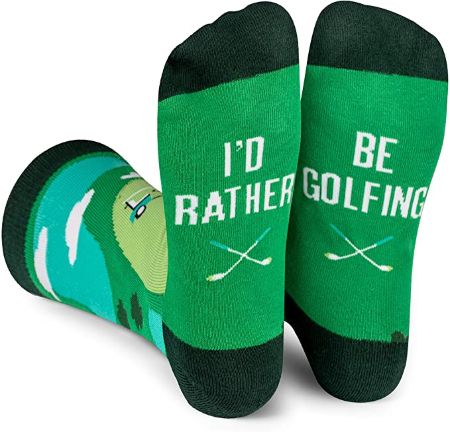 "I'd Rather Be" Socks