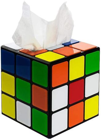 Magic Cube Tissue Box