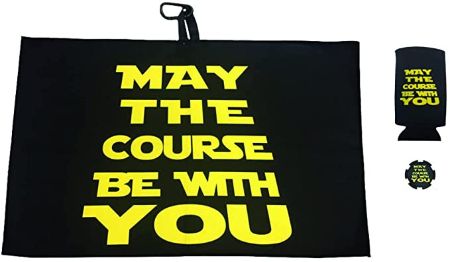 "May The Course Be with You" Towel