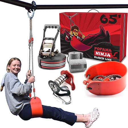 Ninja Slider Slackline Pulley Kit