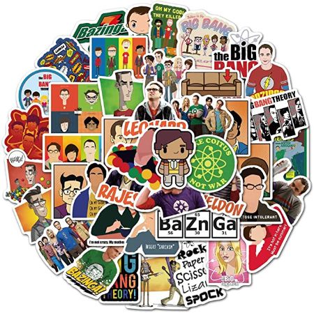 The Big Bang Theory Vinyl Stickers