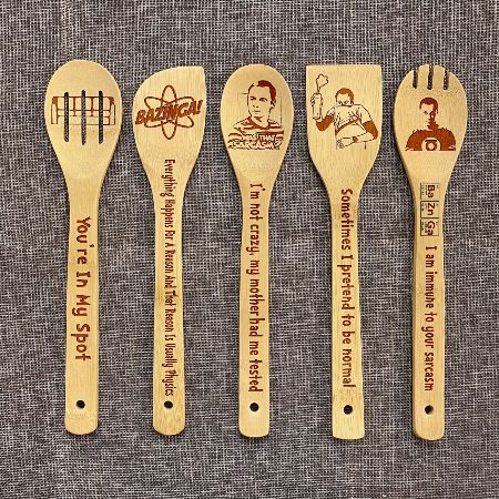 Wood Burned Spoons