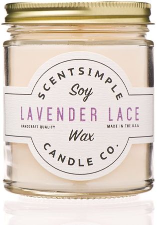 Lavender Lace Scented Candle