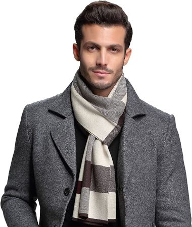 Men's Winter Cashmere Scarf