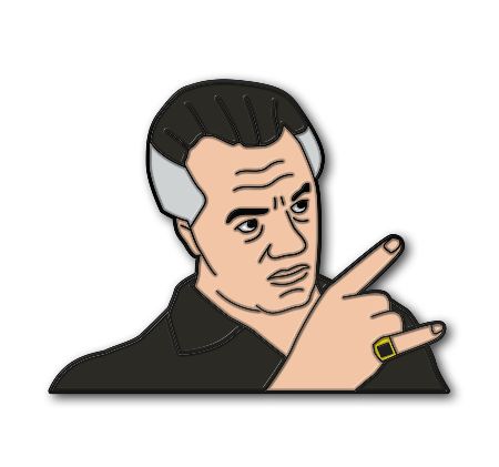 Paulie Gualtieri Enamel Pin