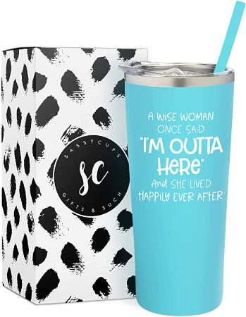 Travel Mug with Straw