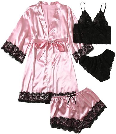 Women's 4-Piece Sleepwear