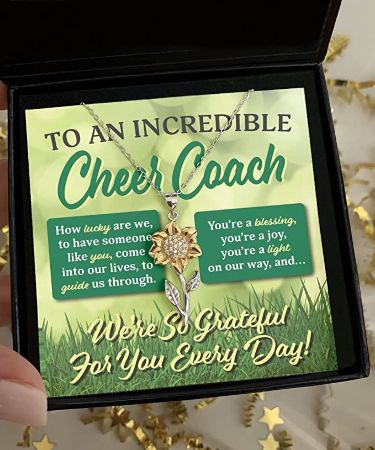 Cheer Coach Necklace