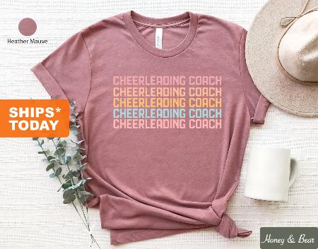 Cheerleading Coach T-shirt