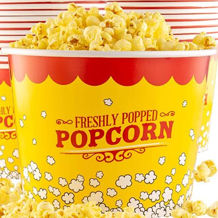 Reusable Popcorn Tubs