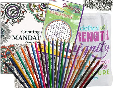 Adult Coloring Book Set