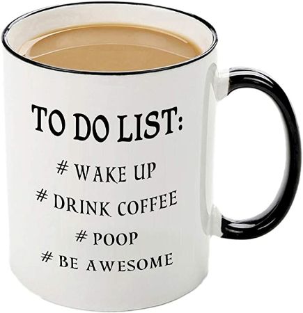 Funny To-Do List Mug