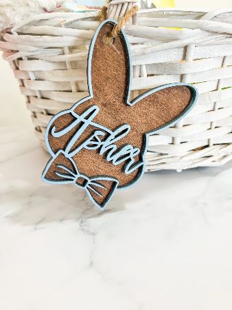 Personalized Easter Basket Tag